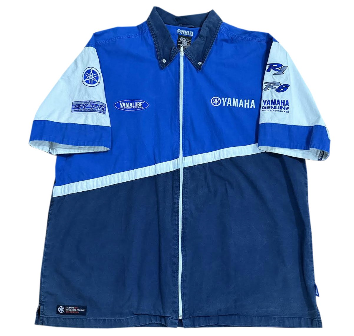 ウェア YAMAHA VINTAGE JAKECT Lsize Vintage Yamaha Work Shirt (Size XXL) — RootsBK